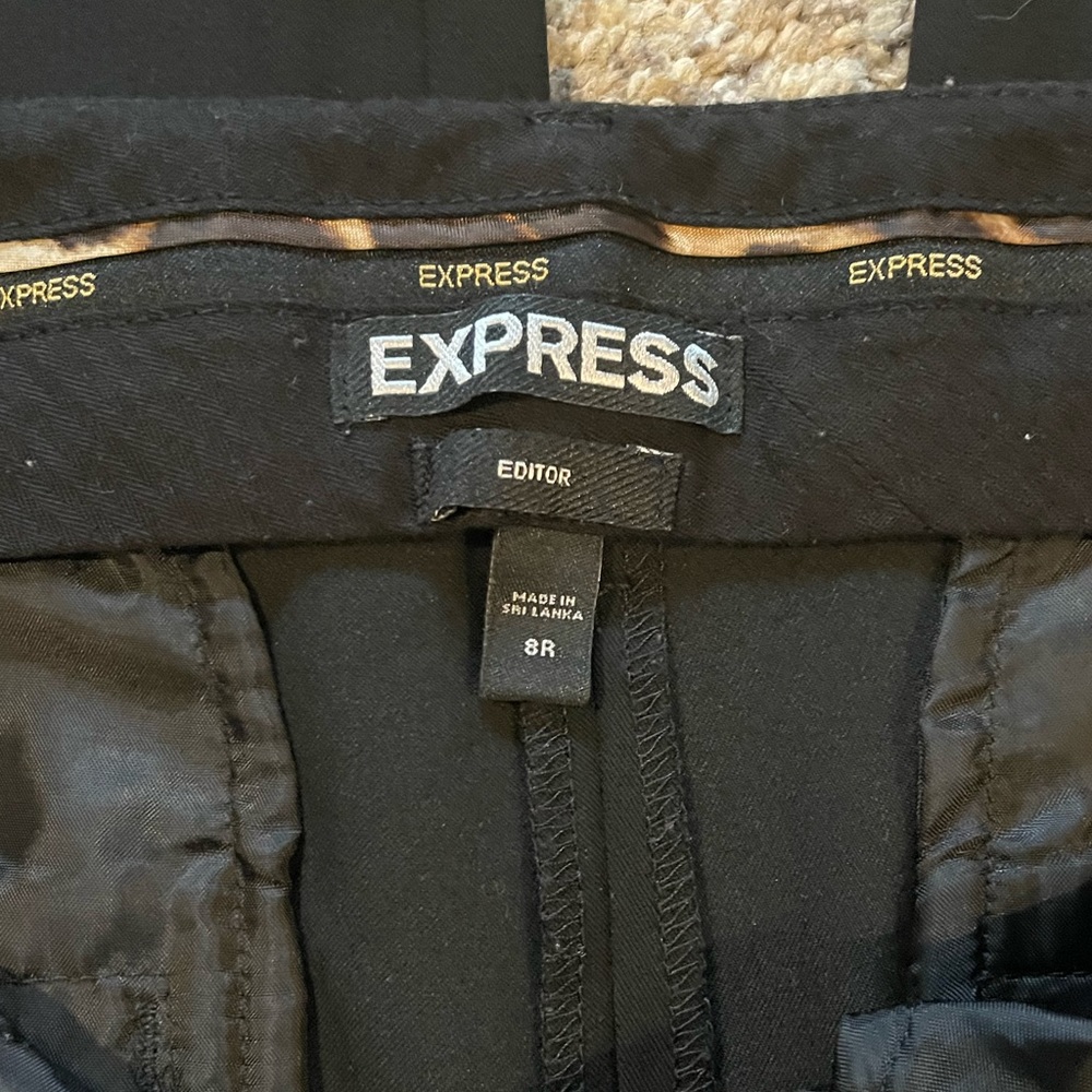 Express Editor Pant. Women’s Size 8r - image 3